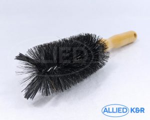 Graduate-cylinder-funnel-brush-bristle-tufted-handle-D120B-front